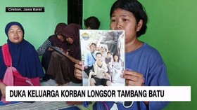 VIDEO: Duka Keluarga Korban Longsor Tambang Batu