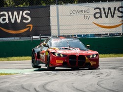 Sean Gelael Turun di GTWCE Imola 2025