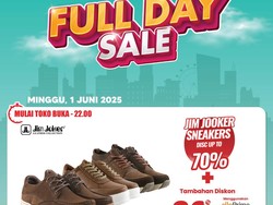 Sandal dan Sepatu Banting Harga di Transmart Full Day Sale