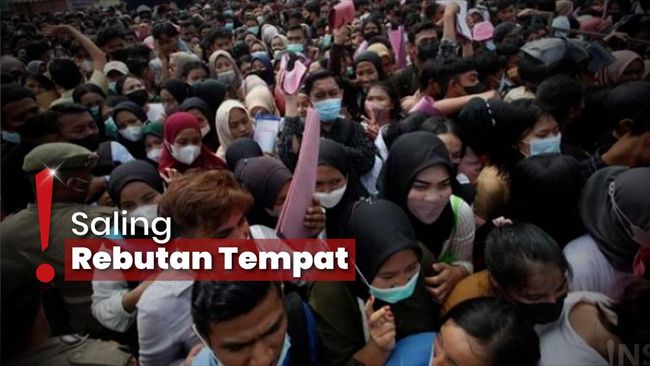 Rusuh hingga Banyak Orang Pingsan, Pencari Kerja Kapok Ikut Job Fair