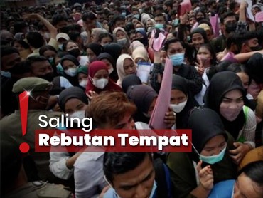 img-title Rusuh hingga Banyak Orang Pingsan, Pencari Kerja Kapok Ikut Job Fair