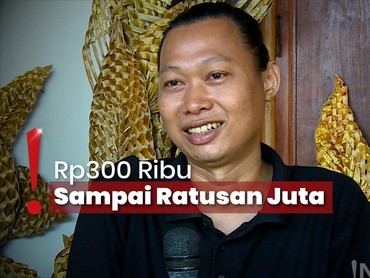 Kepoin Seniman Anyaman di Solo, Bikin Dekorasi Ala Nikahan Luna-Maxime