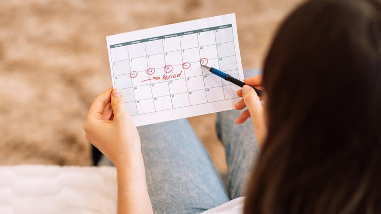 Jadwal mestruasi Jadwal mestruasi
