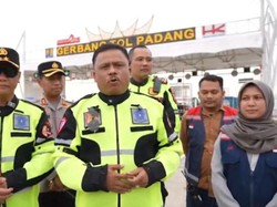 Kakorlantas Cek Tol Padang-Sicincin, Dukung Kelancaran Infrastruktur-Layanan Publik