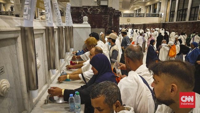 Otoritas Saudi siapkan sistem pendingin terbesar di dunia dengan kapasitas 155 tibu ton di Masjidil Haram.
