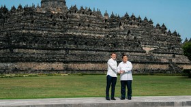 Macron Terpukau Borobudur, InJourney Bangga Terlibat Pengelolaan