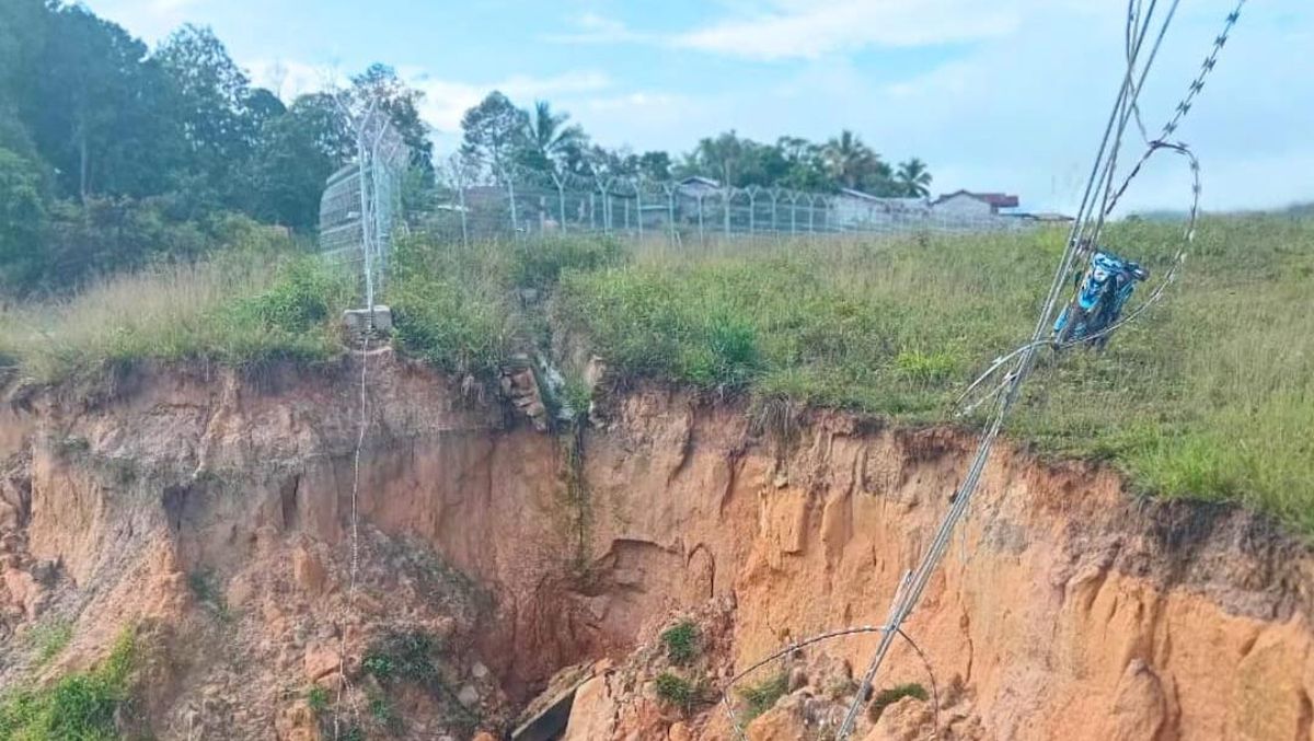 Ujung Runway Bandara Perintis di Nunukan Amblas, Bahayakan Penerbangan