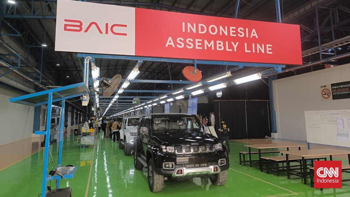 BAIC Mulai Produksi BJ40 Plus di Purwakarta, Lebih Murah Nyaris Rp100