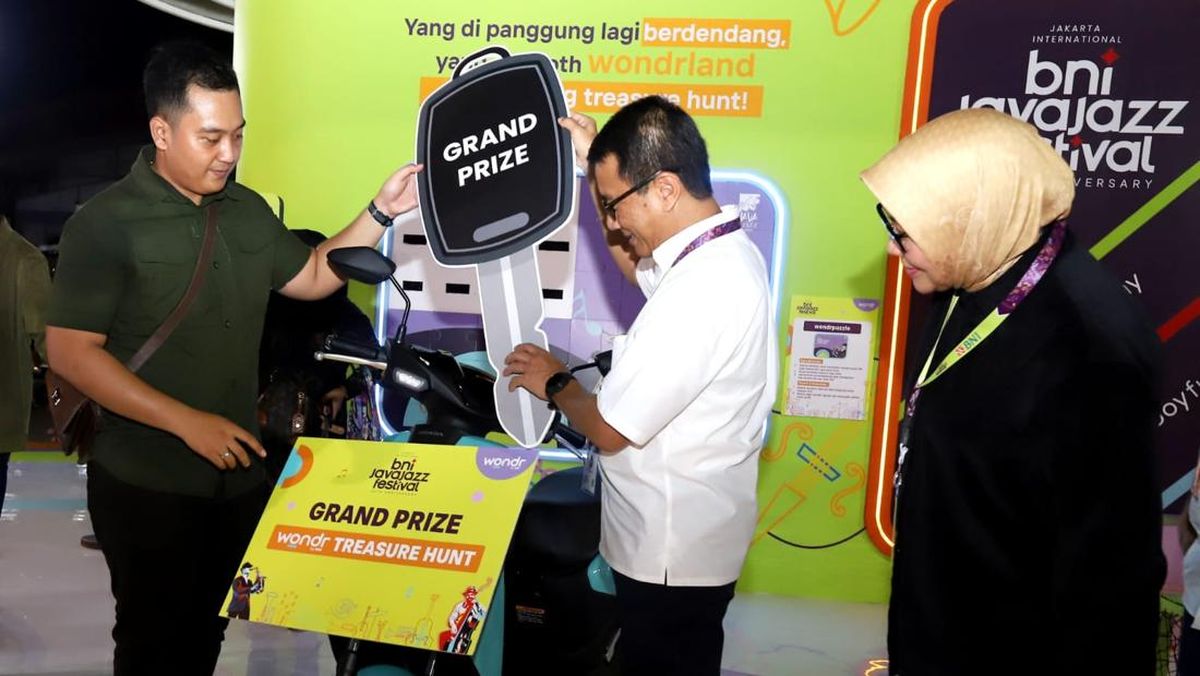Nonton Java Jazz 2025, Nasabah BNI Bawa Pulang Emas Hingga Motor