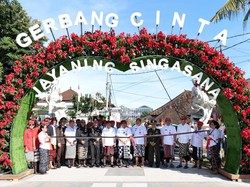 Bupati Tabanan Resmikan Gerbang Cinta Jayaning Singasana