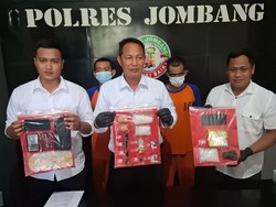 Sabu Senilai Rp 200 Juta Diranjau di Jombang Dibungkus Ala Bakpia