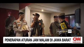 VIDEO: Puluhan Pelajar Terjaring Razia Aturan Jam Malam