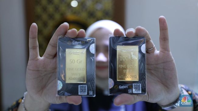 Harga Emas Antam Lanjut Loyo, Saatnya Borong Lagi?