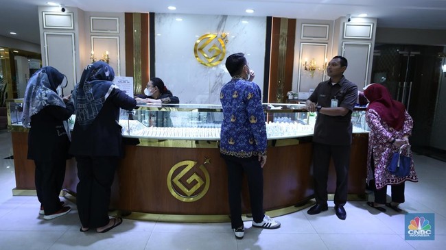 Harga Emas Galeri 24, UBS, Antam & Antam Retro Hari ini Naik Semua