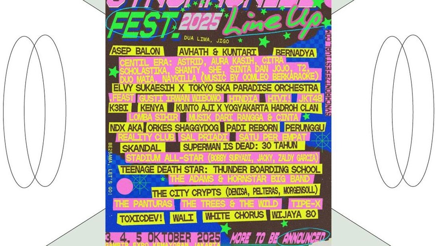Dari Avhath x Kuntari sampai Stadium All Star, Synchronize Festival 2025 Umumkan Sederet Penampil Istimewa