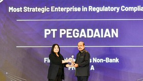 Pegadaian Raih Penghargaan Indonesia Regulatory Compliance Awards 2025