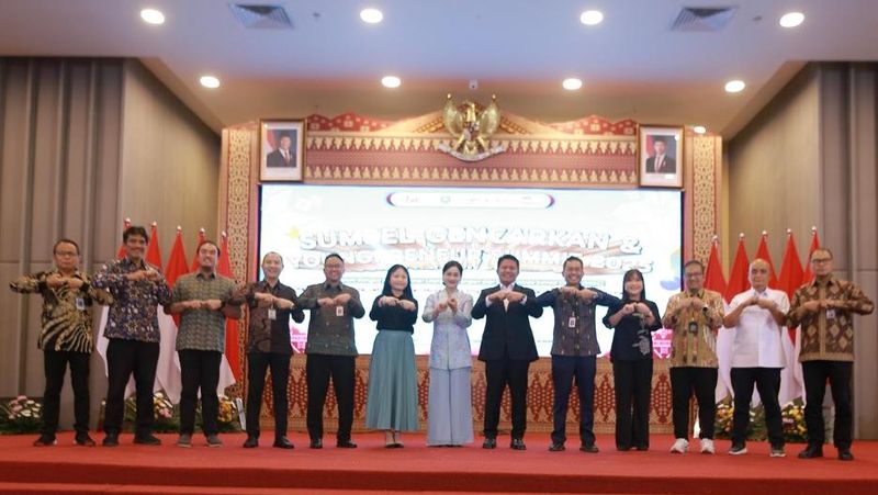 Pegadaian bersama Otoritas Jasa Keuangan (OJK) dan Pemerintah Provinsi Sumatera Selatan Sumsel GENCARKAN & Youngpreneur Summit 2025 di Kantor OJK Sumsel