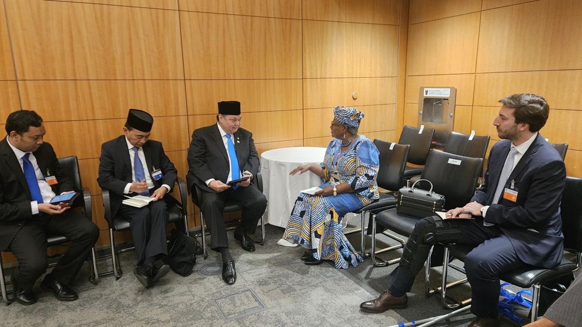 Temui Dirjen WTO, Menko Airlangga Tekankan Multilateralisme yang Adil