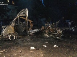 Drone Rusia Hantam Bus Warga Sipil di Ukraina, 3 Orang Tewas