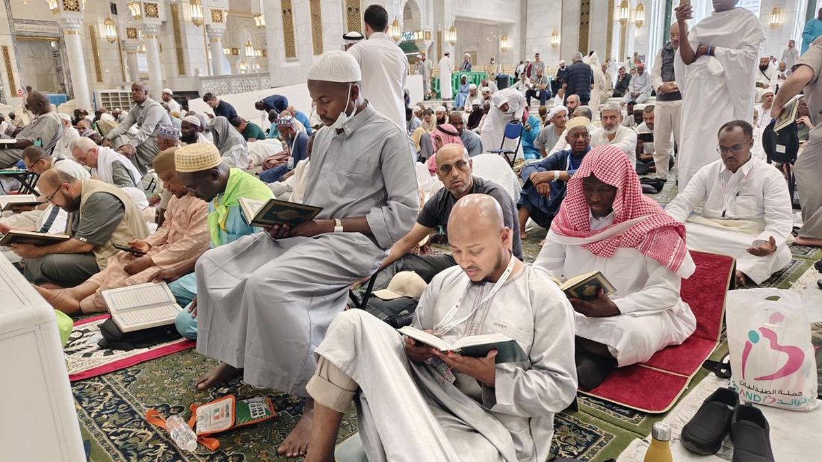 Masjidil Haram Masih Dipenuhi Jemaah Jelang Puncak Haji