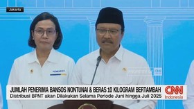VIDEO: Jumlah Penerima Bansos Nontunai & Beras 10 Kilogram Bertambah