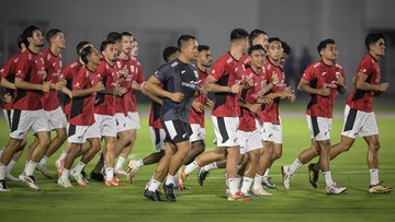 Sorotan Dunia Olahraga CNN Sport : FOTO: Persiapan Intens Timnas Indonesia