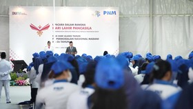 Semangat Pancasila di HUT ke-26, PNM Konsisten Berdayakan Perempuan