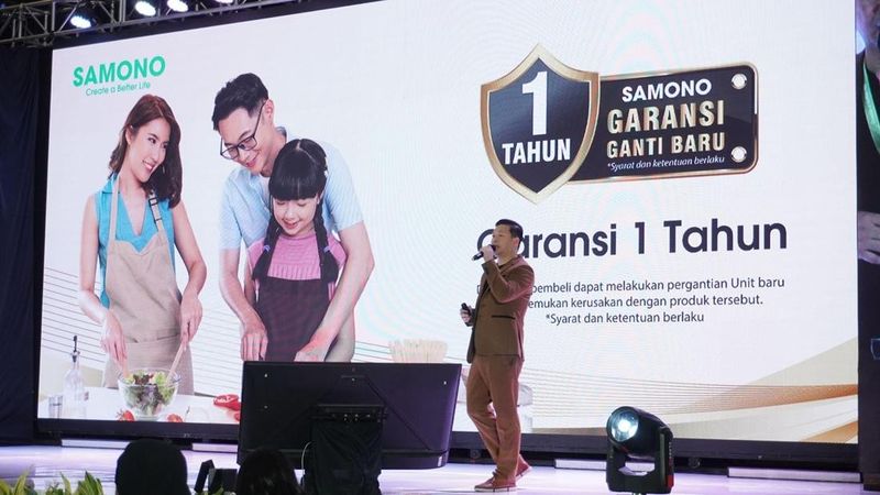 SAMONO menunjukkan komitmennya sebagai brand peralatan rumah tangga berkualitas dengan desain modern, fitur inovatif, dan harga terjangkau.