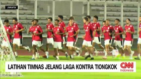 VIDEO: Latihan Timnas Jelang Laga Kontra Tiongkok