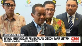 VIDEO: Bahlil Menanggapi Pembatalan Diskon Tarif Listrik