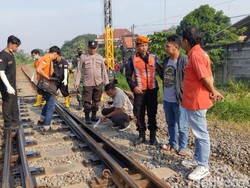 Balita Tulungagung Tewas Tertabrak KA Gajayana Saat Main di Rel