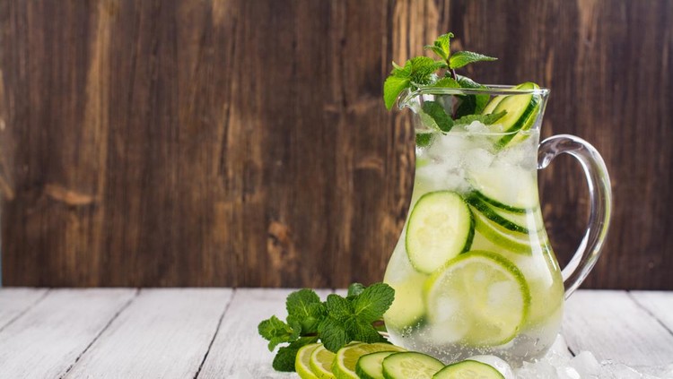 Ilustrasi infused water