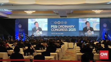 Update Eksklusif Olahraga CNN : Kongres PSSI 2025 Resmi Dibuka, Erick Serukan Bangkit