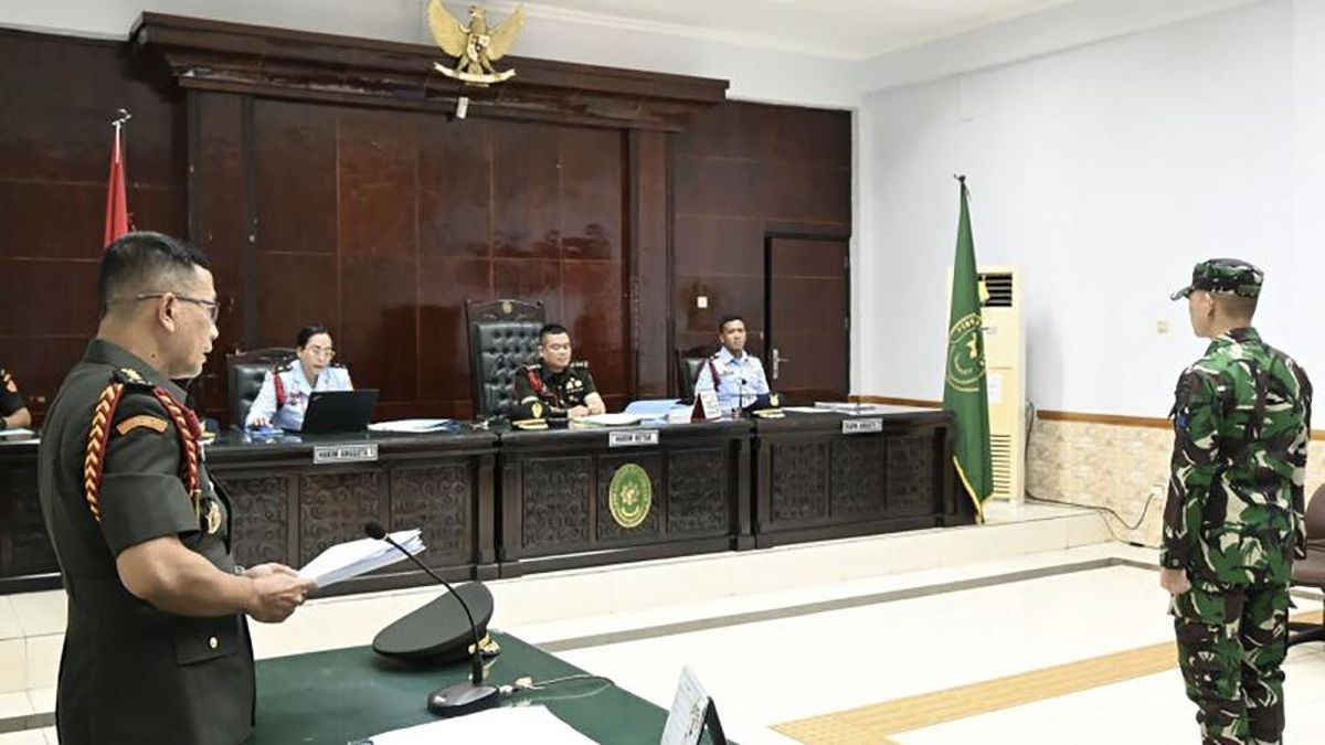 Prajurit TNI AL Pembunuh Jurnalis Kalsel Dituntut Penjara Seumur Hidup