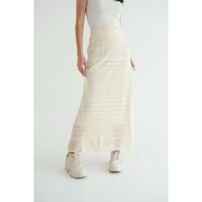 Orion Long Skirt (White) Orion Long Skirt (White)