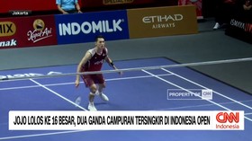 VIDEO: Jojo Lolos Ke-16 Besar, Dua Ganda Campuran Tersingkir