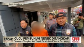 VIDEO: Cucu Pembunuh Nenek Ditangkap