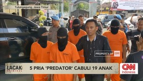 VIDEO: 5 Pria 'Predator' Cabuli 19 Anak