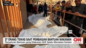 VIDEO: 27 Orang Tewas Saat Pembagian Bantuan Makanan
