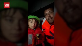 VIDEO: Kapal Greta Thunberg Cs Diteror Drone saat Menuju Gaza