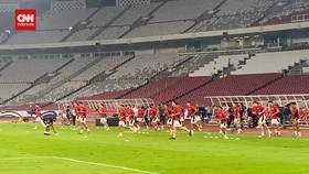 VIDEO: Timnas Indonesia Lakoni Latihan Terakhir Jelang Lawan China