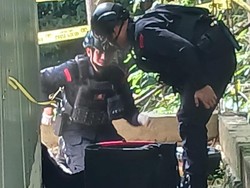 Buruh Bangunan Temukan Mortir Saat Bekerja di Maros, Jibom Ledakkan