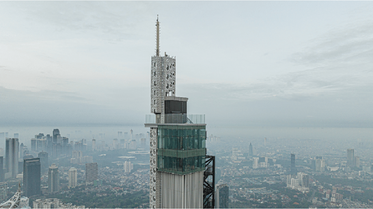 Menikmati Pemandangan 360 Derajat Jakarta dari Gedung Tertinggi