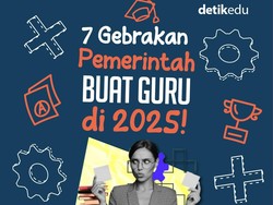 Infografis: 7 Gebrakan Pemerintah Buat Guru di 2025!