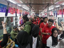 Gratis Naik MRT untuk Penonton Timnas di GBK pada 5 dan 9 Juni, Ini Syaratnya