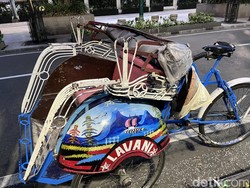 Resmi Jadi Warisan Budaya, Becak Jogja Jangan Sampai Tinggal Sejarah