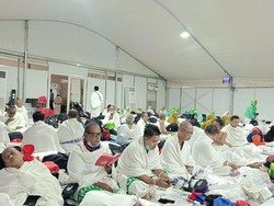 Jemaah Haji Kloter 59 Lamongan Telah Bergeser ke Arafah untuk Wukuf