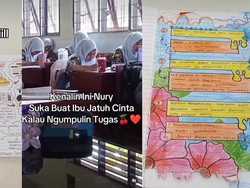 Viral! Kreativitas Siswa SMA di Sumut Ini Kompak Hias Tugas Jadi Karya Estetik