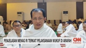 VIDEO: Menag RI Jelaskan soal Wukuf di Arafah