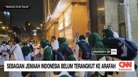VIDEO: Sebagian Jemaah Indonesia Belum Terangkut ke Arafah